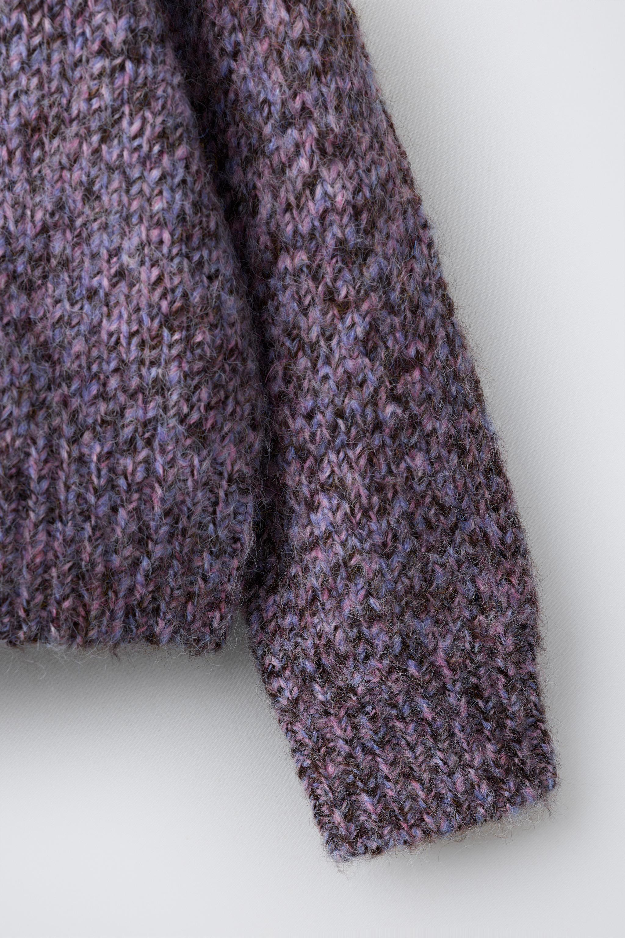 PULL EN MAILLE MÉLANGÉE